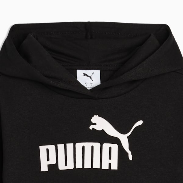 Sudadera con capucha para niños pequeños con logotipo Core Pack No.1, PUMA BLACK, extralarge
