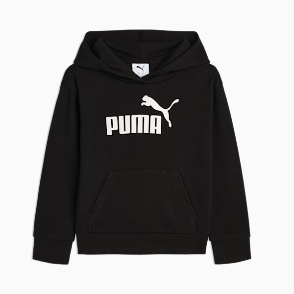 Chandail à capuchon à logo Core Pack No.1 Enfant, PUMA BLACK, extralarge