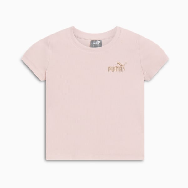 Class Act Little Kids' Baby Tee, MAUVE MIST, extralarge