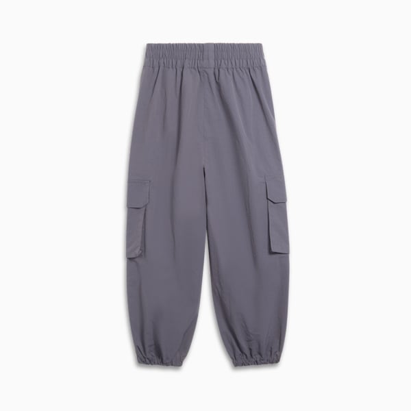 Pantalón cargo para niños Vibe Check, GALACTIC GREY, extralarge