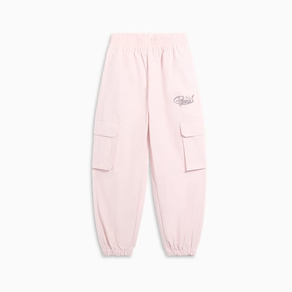 Vibe Check Big Kids' Pants, MAUVE MIST, extralarge