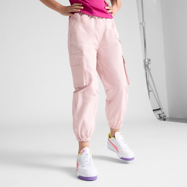 Vibe Check Big Kids' Pants, MAUVE MIST, extralarge