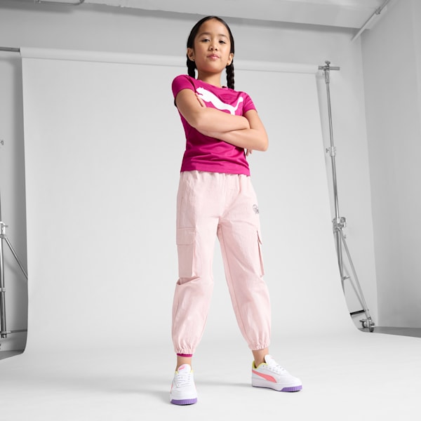 Vibe Check Big Kids' Pants, MAUVE MIST, extralarge