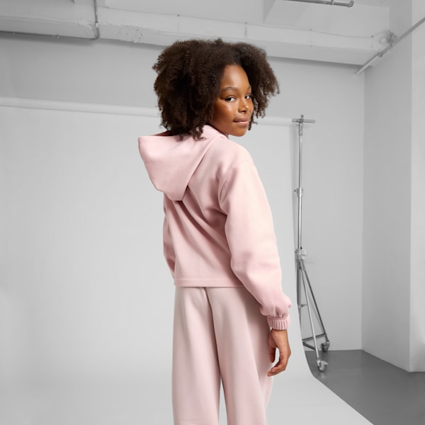 Class Act Big Kids' Hoodie, MAUVE MIST, extralarge