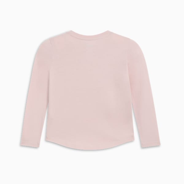 Class Act Little Kids' Long Sleeve Tee, MAUVE MIST, extralarge