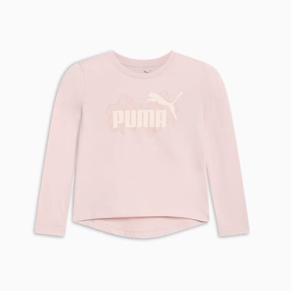 Class Act Little Kids' Long Sleeve Tee, MAUVE MIST, extralarge