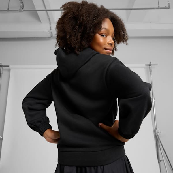 Sudadera con capucha Vibe Check Pack para niños grandes, PUMA BLACK, extralarge