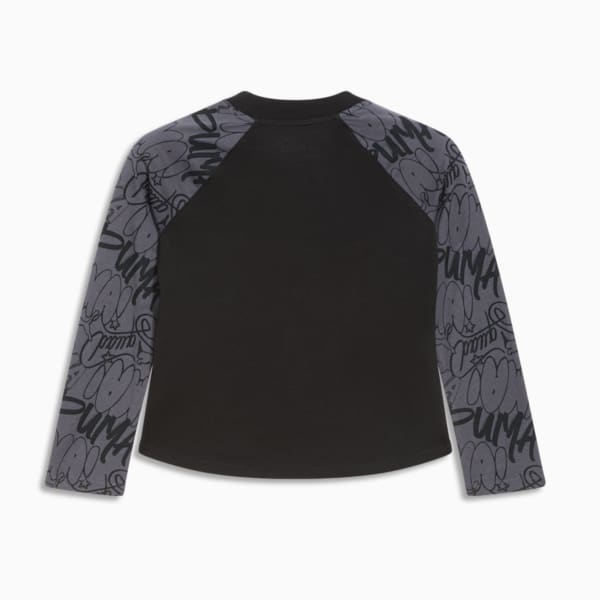 Maillot à manches longues Vibe Check Pack Enfant, PUMA BLACK, extralarge