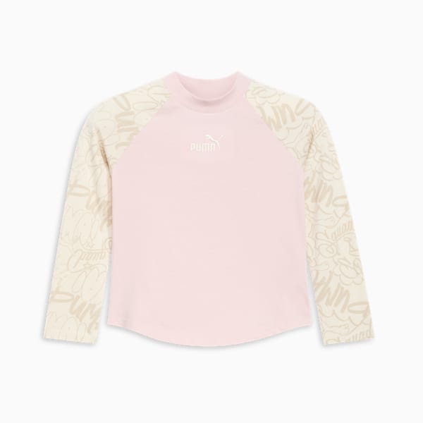 Jersey de manga larga Vibe Check Pack para niños pequeños, MAUVE MIST, extralarge
