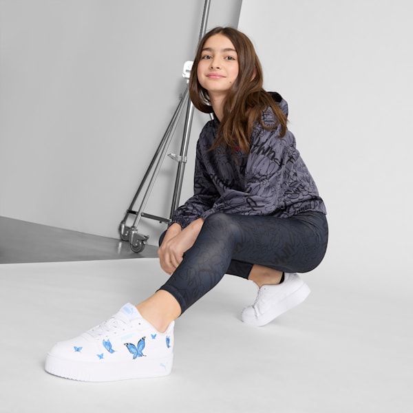 Mallas Vibe Check para niños grandes, PUMA BLACK, extralarge