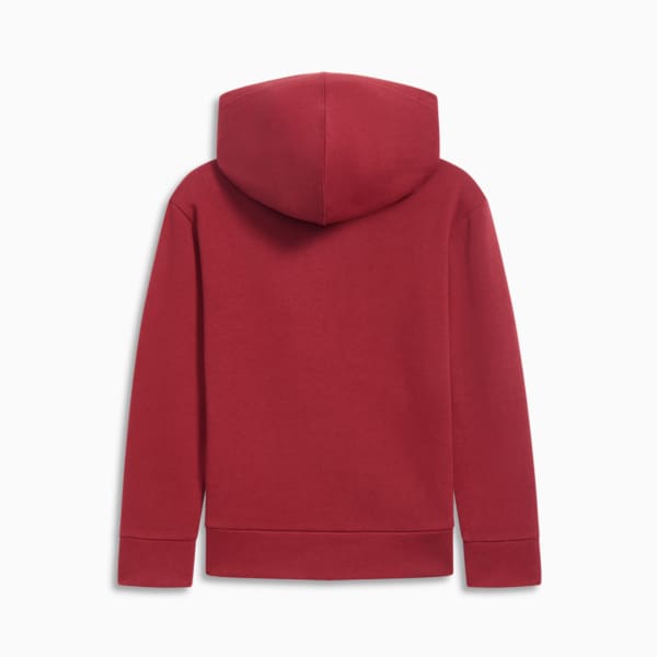 PUMA Squad Big Kids' Hoodie, INTENSE RED, extralarge