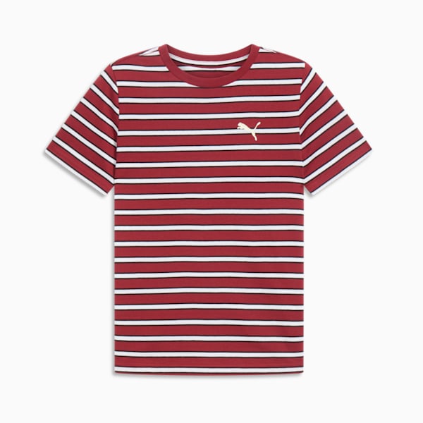 PUMA Squad Big Kids' Tee, INTENSE RED, extralarge