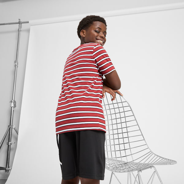 PUMA Squad Big Kids' Tee, INTENSE RED, extralarge
