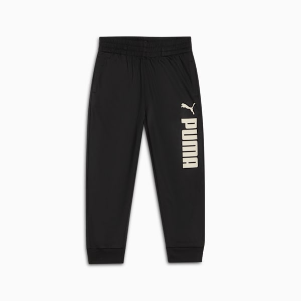 Vibe Check Essential Little Kids' Pants, PUMA BLACK, extralarge