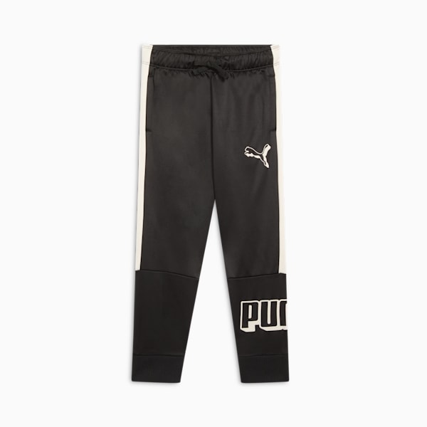 Pants de vellón Vibe Check para niños pequeños, PUMA BLACK, extralarge