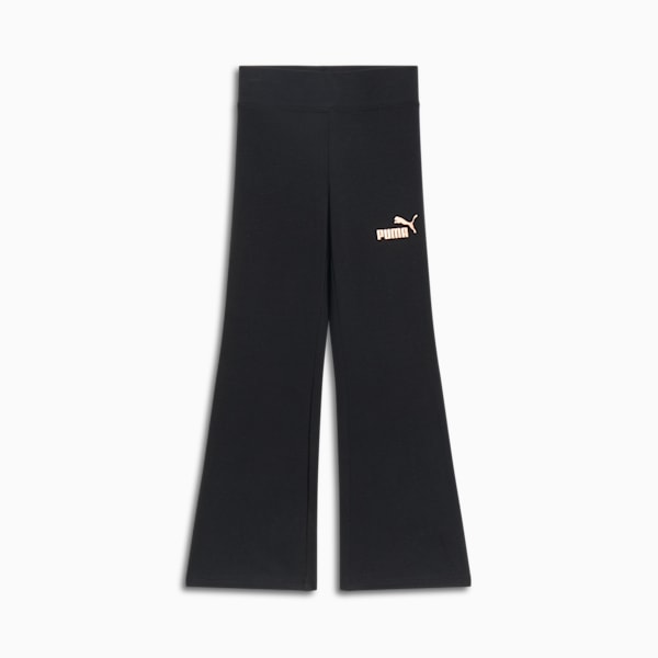 Class Act Little Kids' Flared Leggings, PUMA BLACK, extralarge