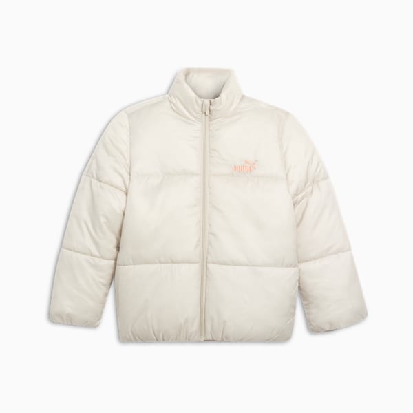 Chamarra acolchada PUMA GIRLS para niñas grandes, DESERT DUST, extralarge