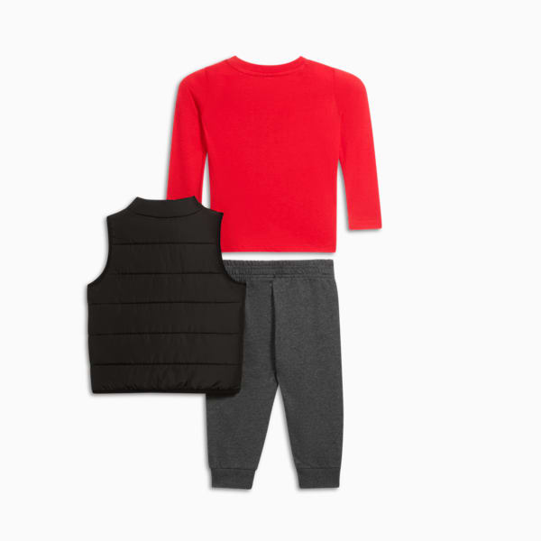 Conjunto de 3 piezas para niño pequeño, PUMA BLACK, extralarge
