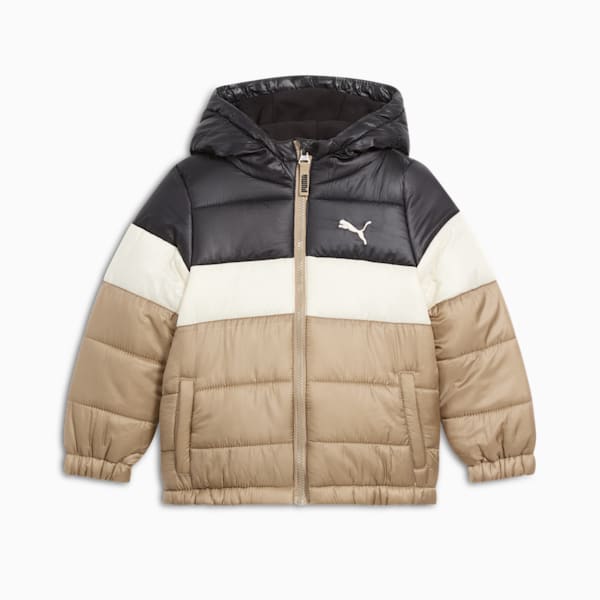 Chamarra con cremallera Color Block para niños pequeños, OAK BRANCH, extralarge