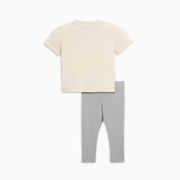 2-Piece Short Sleeve Tee Toddlers' Set I, ALPINE SNOW, extralarge
