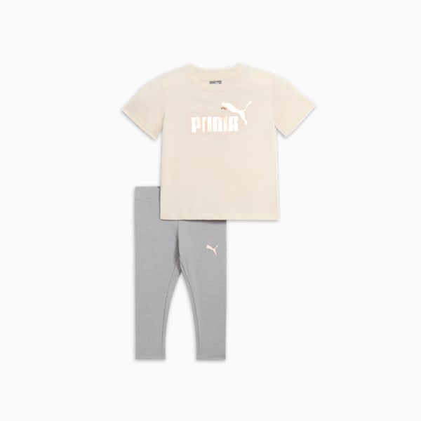 2-Piece Short Sleeve Tee Toddlers' Set I, ALPINE SNOW, extralarge