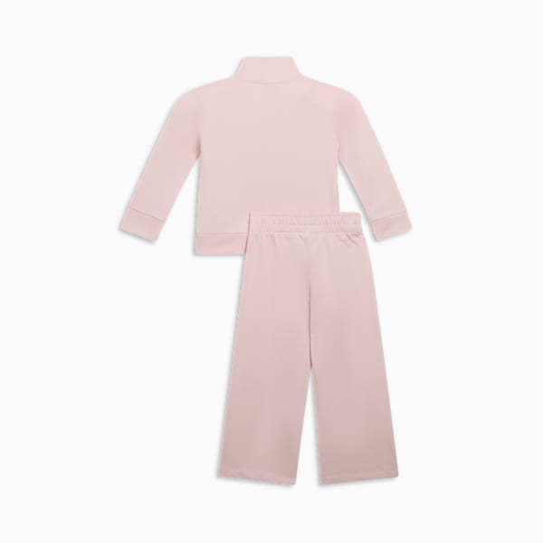 Conjunto de chamarra y pants de vellón de 2 piezas para infantes, MAUVE MIST, extralarge
