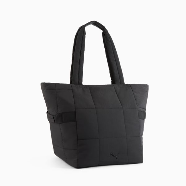 Lush Tote Bag, BLACK, extralarge