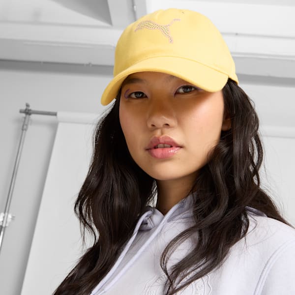 City Of Lights Adjustable Cap, MED YELLOW, extralarge