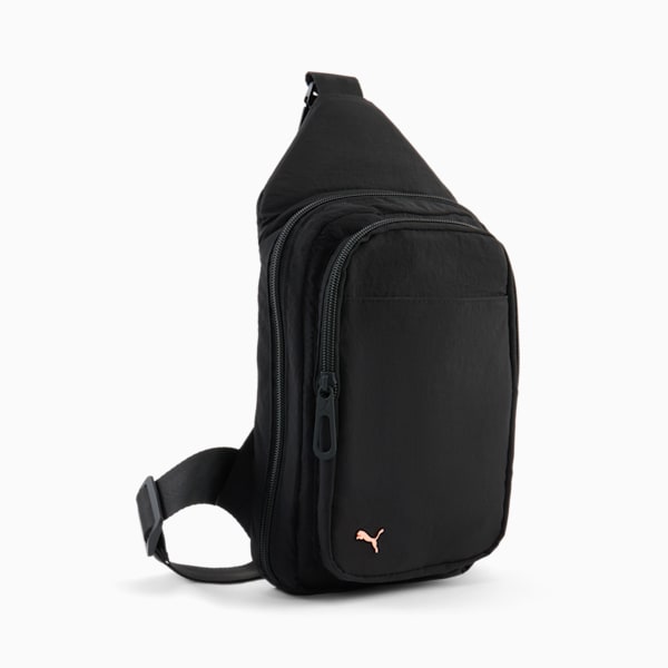PUMA Game Sling Bag, BLACK TRADITIONAL, extralarge
