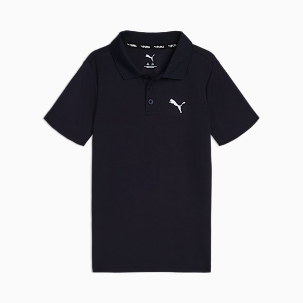 PUMA Active Essentials Little Kids' Polo, NEW NAVY, extralarge