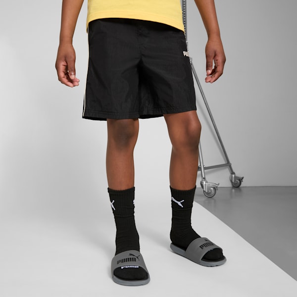 SPORTS CLUB PACK Big Kids' Shorts, PUMA BLACK, extralarge
