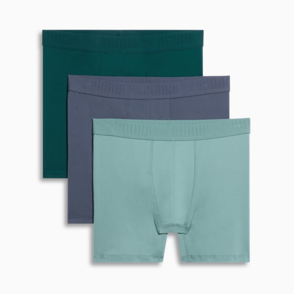 Caleçon boxeur Ultra Soft Homme (paquet de 3), MEDIUM GREEN, extralarge