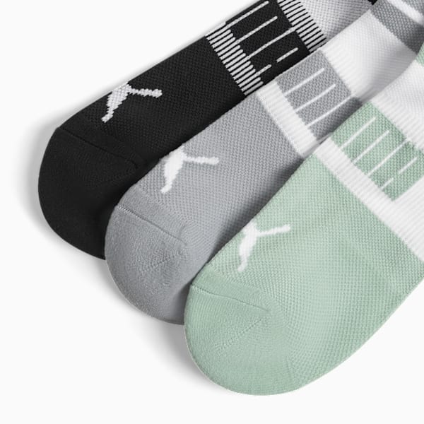Men's Extended Terry Crew Low-Cut Socks (6 Pairs), GREEN, extralarge