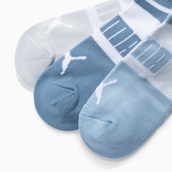 Women's Terry Low-Cut Socks (6 Pairs), LT BLUE / PASTEL, extralarge