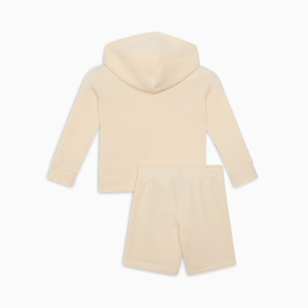 Conjunto infantil de 2 piezas sudadera con capucha y shorts, ALPINE SNOW, extralarge