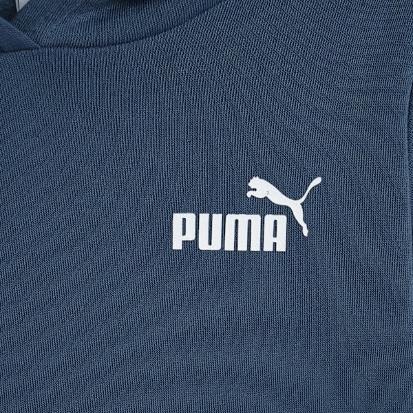 Conjunto infantil de 2 piezas sudadera con capucha y shorts, DARK INDIGO, extralarge