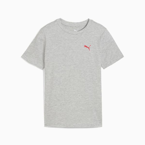 Paradise Big Kids' Graphic Tee, LIGHT HEATHER GREY, extralarge