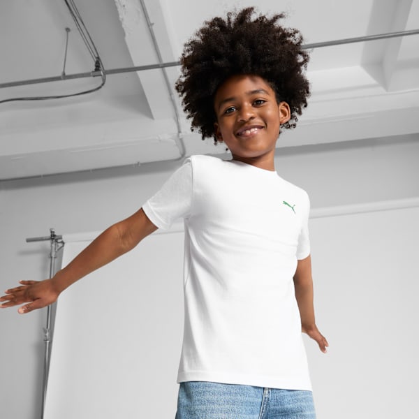 Paradise Big Kids' Graphic Tee, PUMA WHITE, extralarge