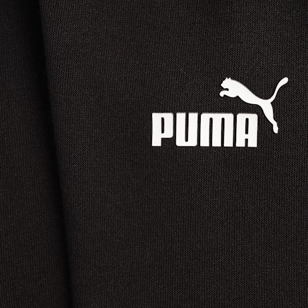 Matching Sets Toddlers' 2-Piece Sweatshirt & Shorts Set, PUMA BLACK, extralarge