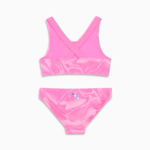 2-Piece Bikini Big Kids' Swim Set, POISON PINK, extralarge