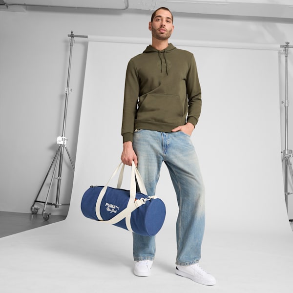 Bolso de lona Lorimer Cavas, NAVY, extralarge