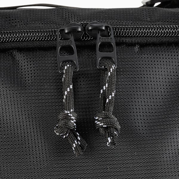 Small Gym Duffel Bag, BLACK/WHITE, extralarge