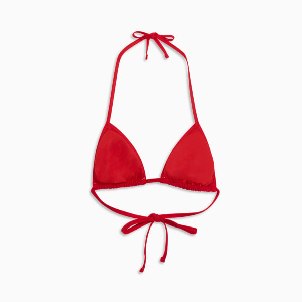Women's Triangle Bikini Top, FOR ALL TIME RED, extralarge