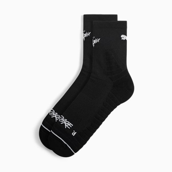 1PK Mens Select Terry High Q Men, BLACK / WHITE, extralarge