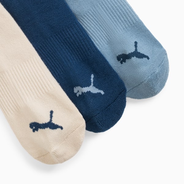 NYC Women's Low Crew Socks (3 Pairs), CREAM, extralarge