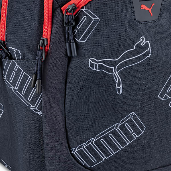 MOCHILA RALLY 300 juvenil, NAVY/RED, extralarge