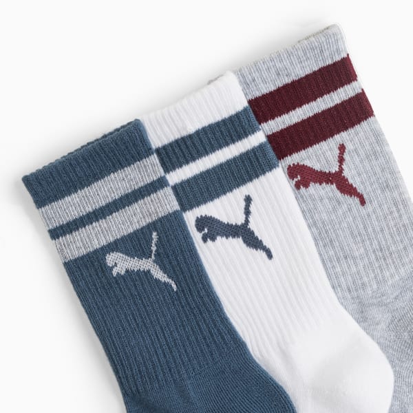 6PK Womens 1/2 Terry Crew Women, DARK BLUE, extralarge