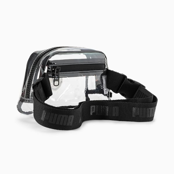 Clear Idol Waist Bag, BLACK, extralarge