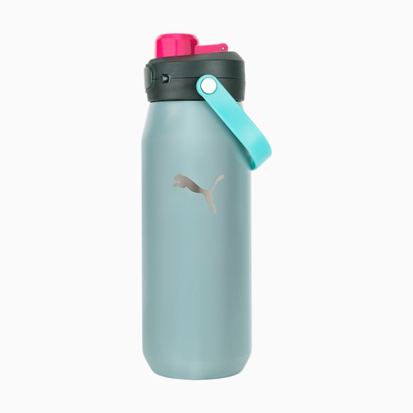 PUMA 24oz Cruise Chug Water Bottle, MEDIUM GREEN, extralarge