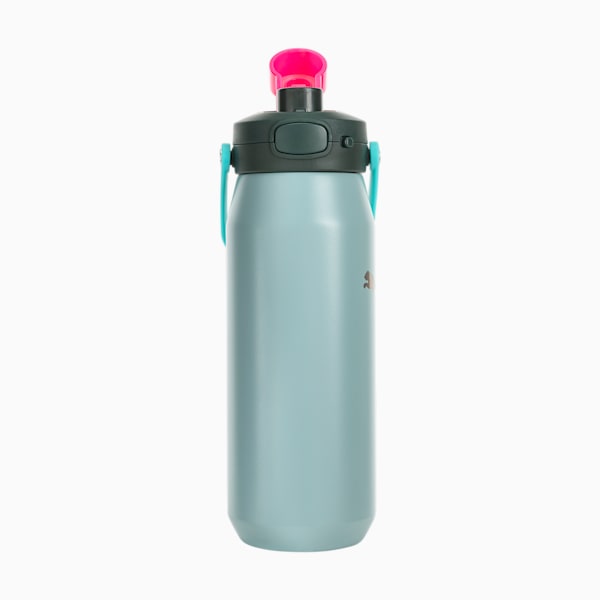 PUMA 24oz Cruise Chug Water Bottle, MEDIUM GREEN, extralarge